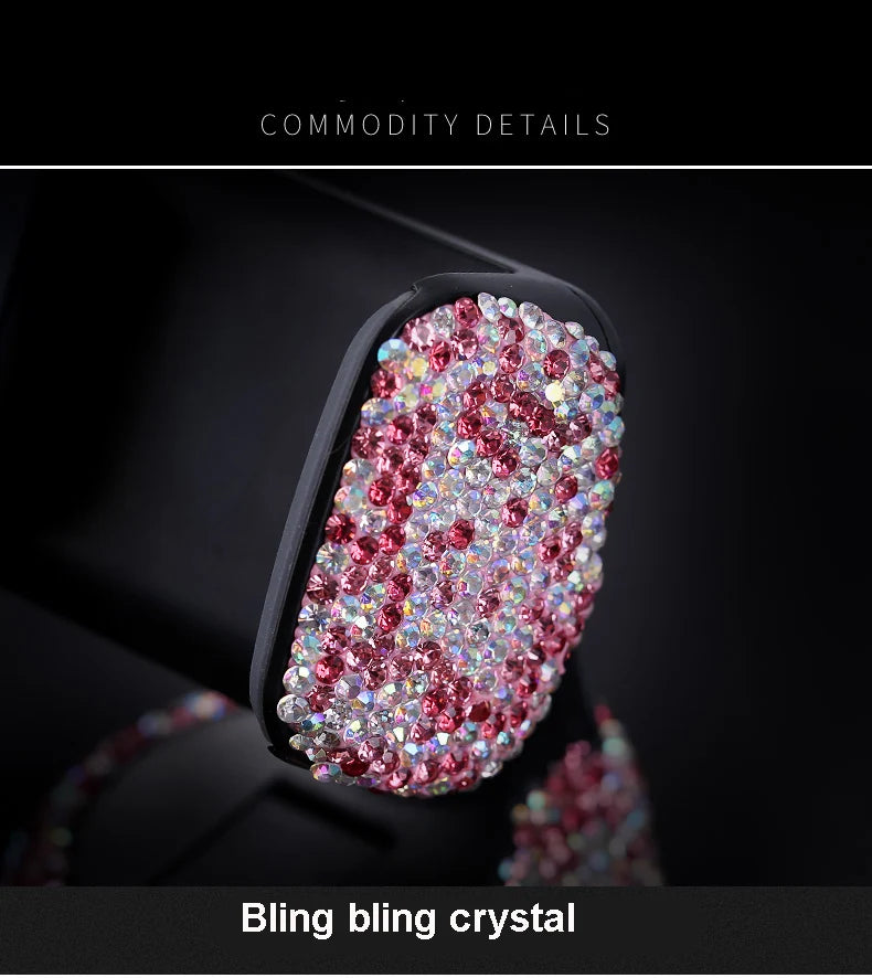 👑 Luxe Diamond 360° Car Phone Holder – Sparkle, Style & Stability in Every Drive 👑