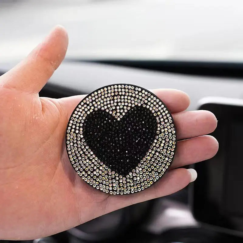 👑 Luxe Bling Cat Paw Car Cup Holder Pad – Cute, Chic &amp; Practical 👑