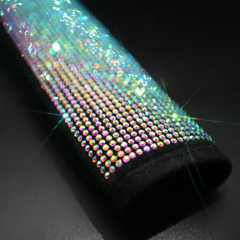 2 Pack Crystal Rhinestone Car Seat Belt Cover Auto Should Padding Protector Diamond Car Interior Accessories For Women Girls